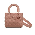 LADY Dior MY BAG Blush Ultramatte Cannage Calfskin