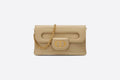 Medium Di**rDouble Bag Beige Smooth Calfskin