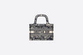 Mini Dior Book Tote Blue Toile de Jouy Reverse Embroidery