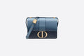 30 Montaigne Bag Indigo Blue Gradient Calfskin