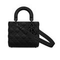 Lady Dior My ABCd Bag Black Ultramatte Cannage Calfskin