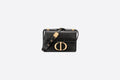 Micro 30 Montaigne Bag Black Box Calfskin