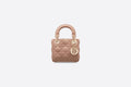 Micro Lady Dior Bag Rose Des Vents Cannage Lambskin