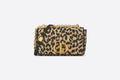 Medium Di**r Caro Bag Beige Multicolor Mizza Embroidery