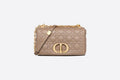 Medium Di**r Caro Bag Warm Taupe Supple Cannage Calfskin