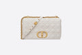 LARGE Di**r CARO BAG Ivory Supple Cannage Calfskin