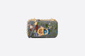 Small Di**r Caro Bag Gray Di**r Jardin Embroidery