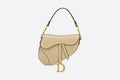 SADDLE BAG Beige Goatskin
