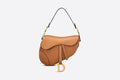 SADDLE BAG Cognac-Colored Grained Calfskin