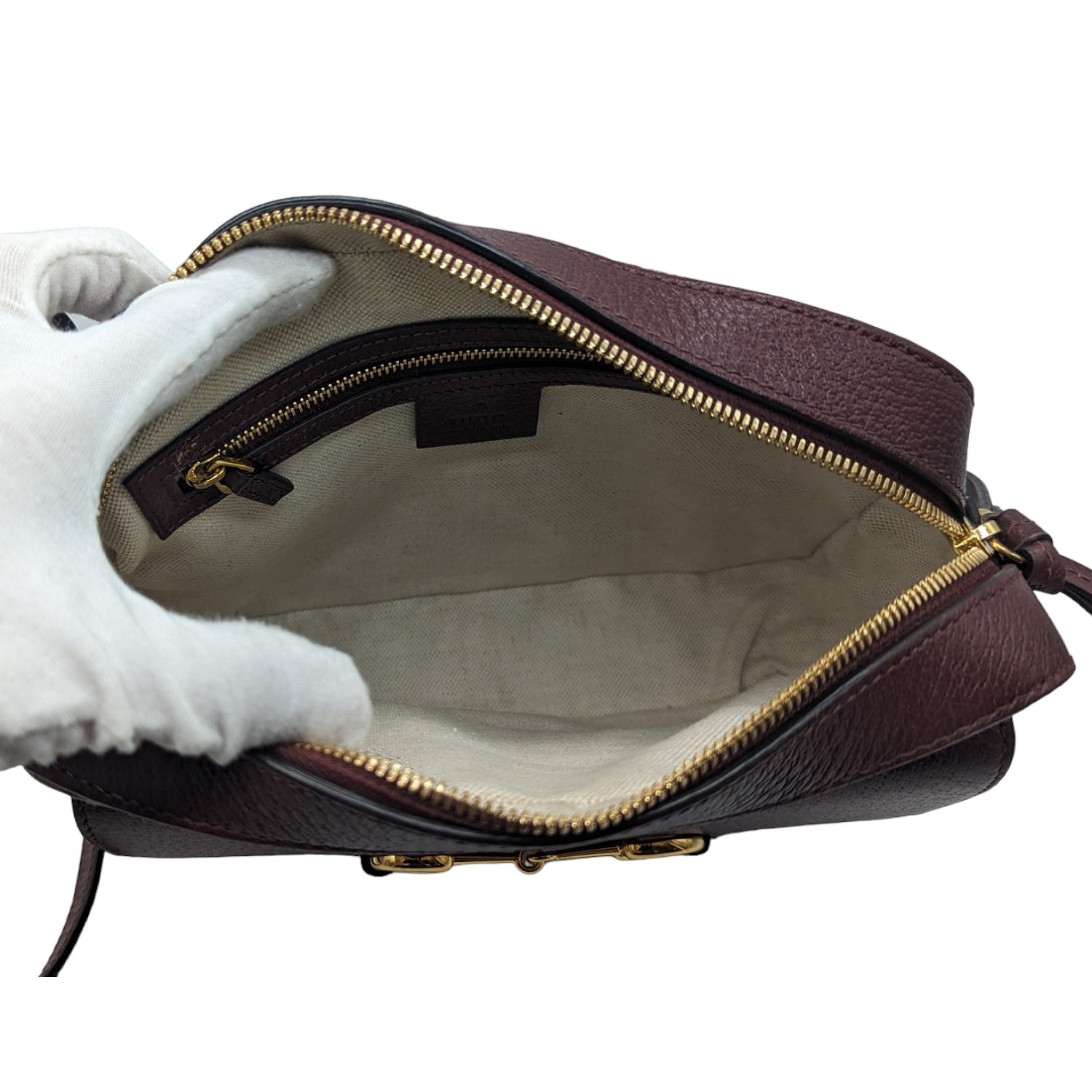 Gucci GG Supreme 1955 Horsebit Crossbody