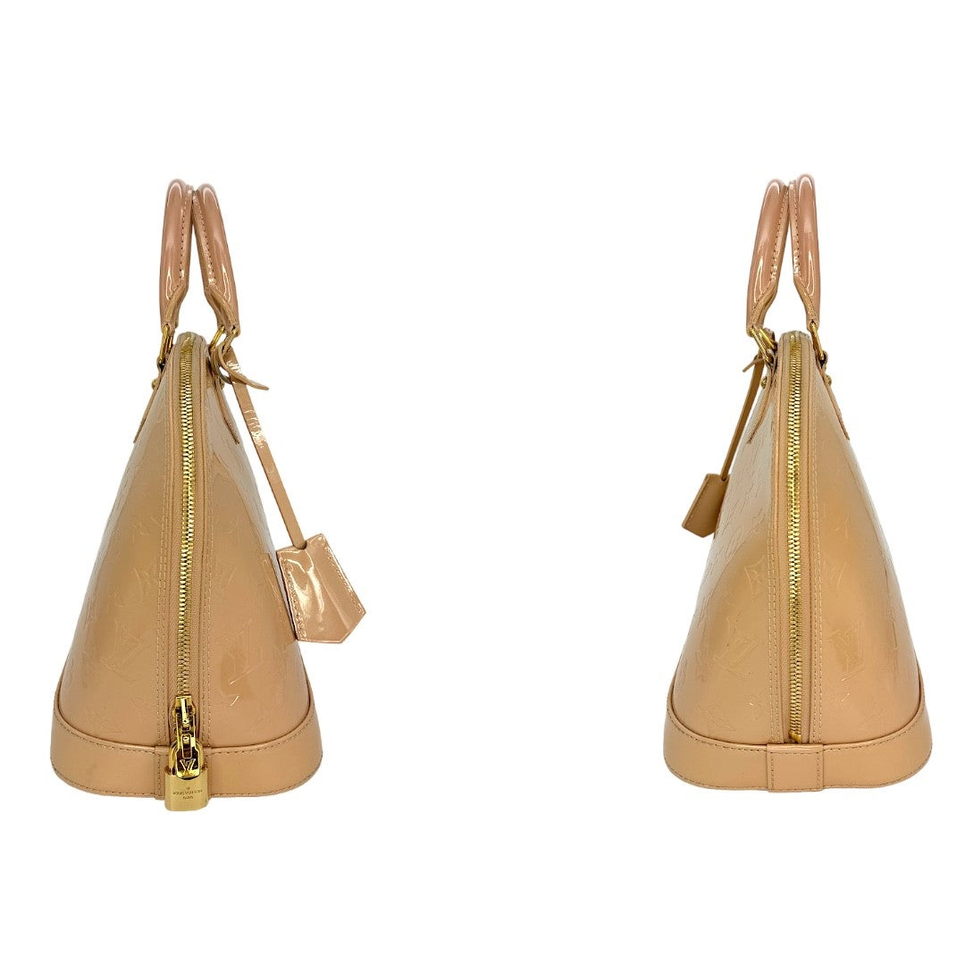 Louis Vuitton Blush Monogram Vernis Alma PM