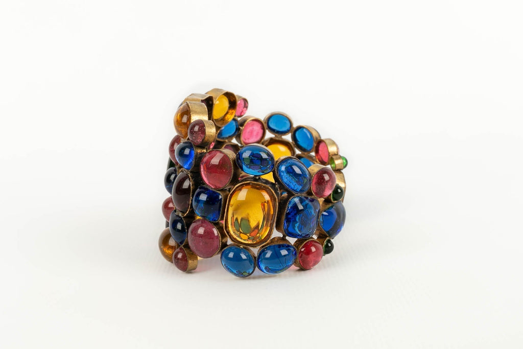 Bracelet en pâte de verre Chanel