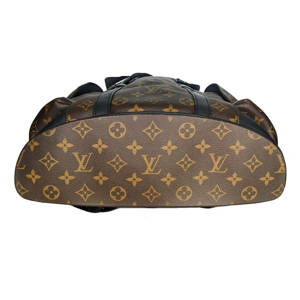 Louis Vuitton Monogram Macassar Christopher PM Backpack