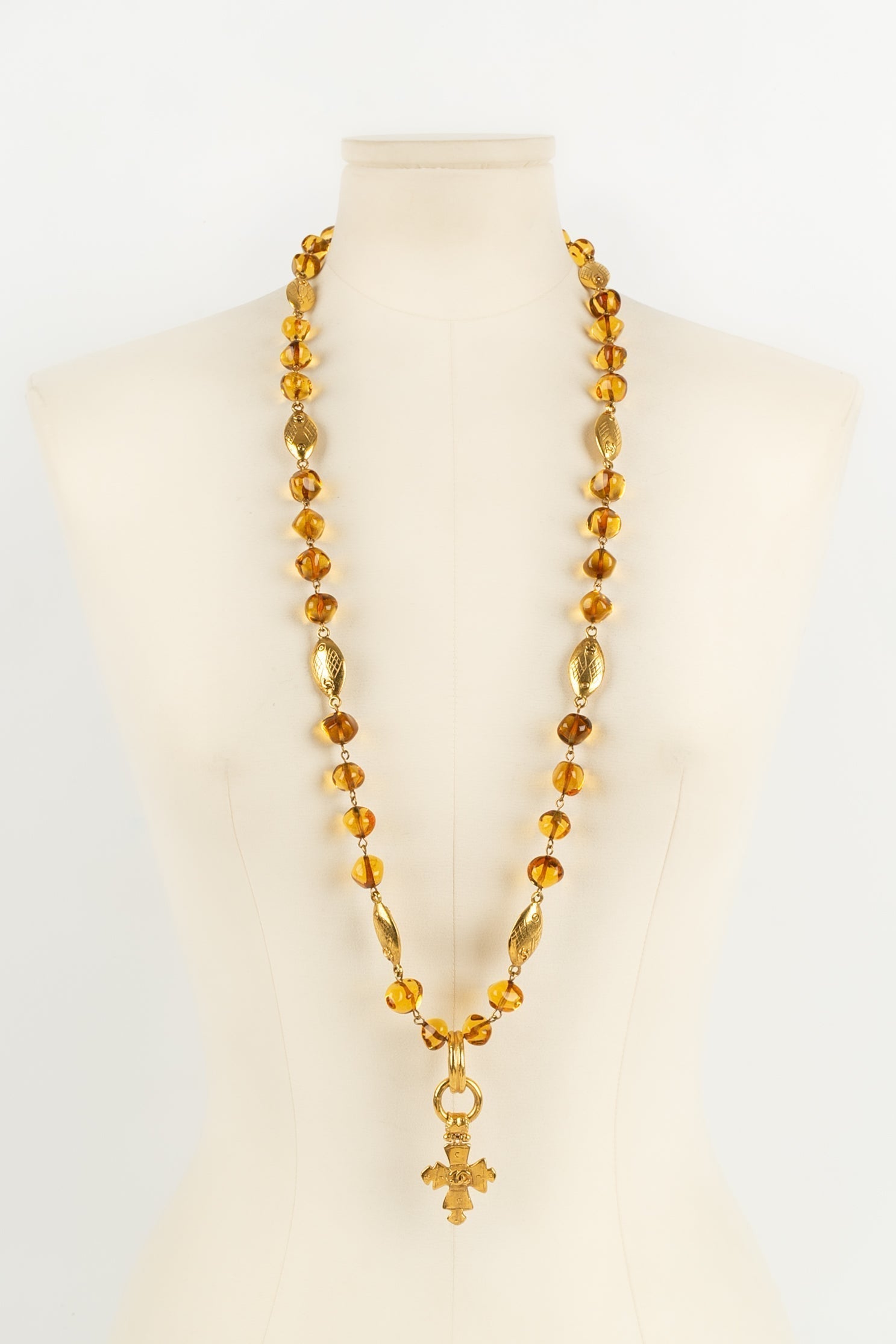 Collier "Poissons" Chanel