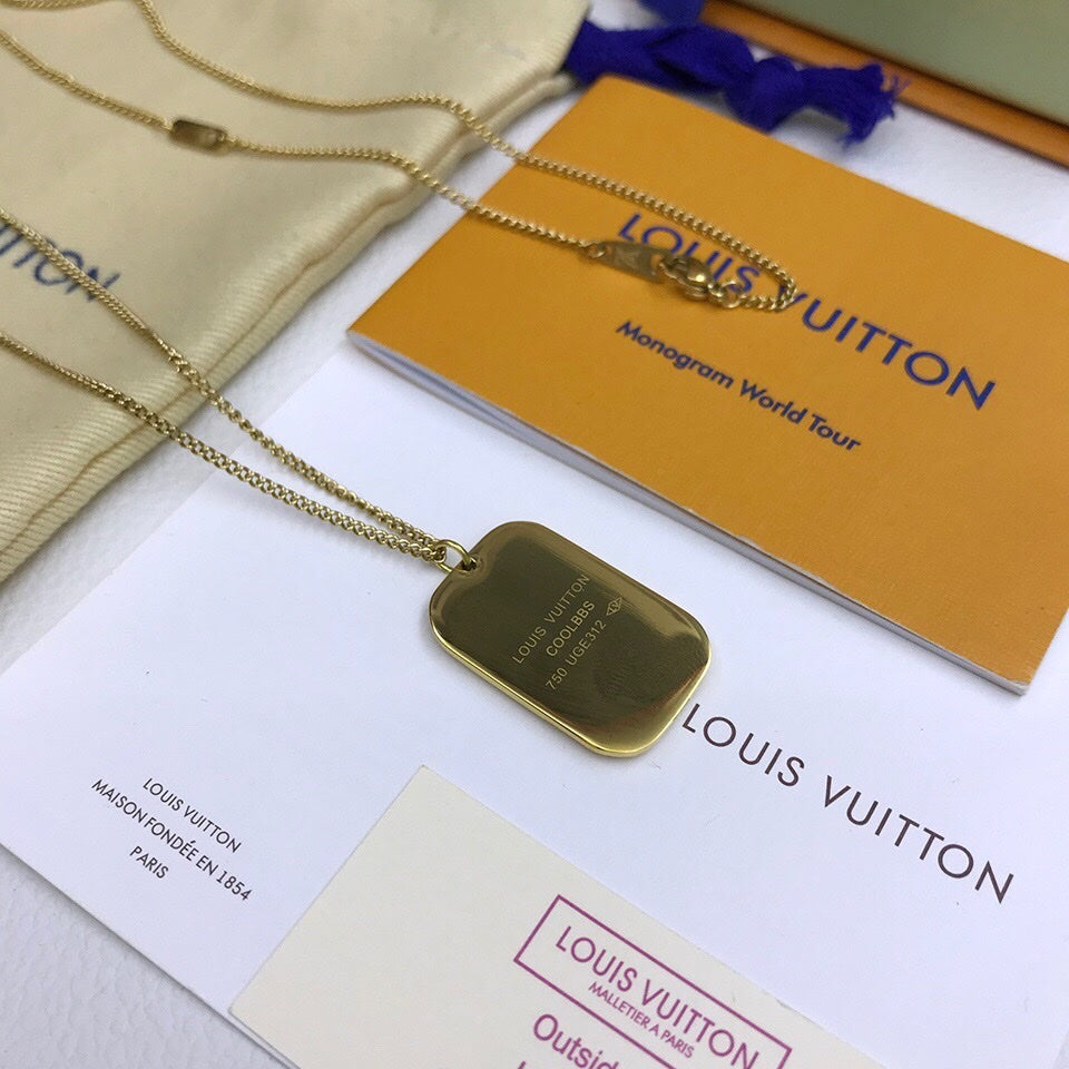 BG - Holiday Necklace louis vuitton014