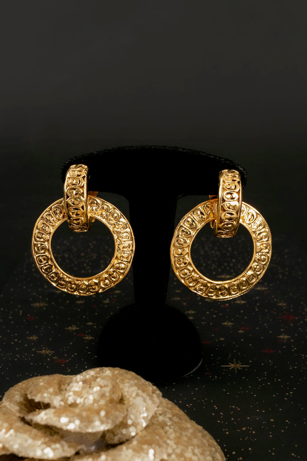 Cr��oles dor��es Chanel
