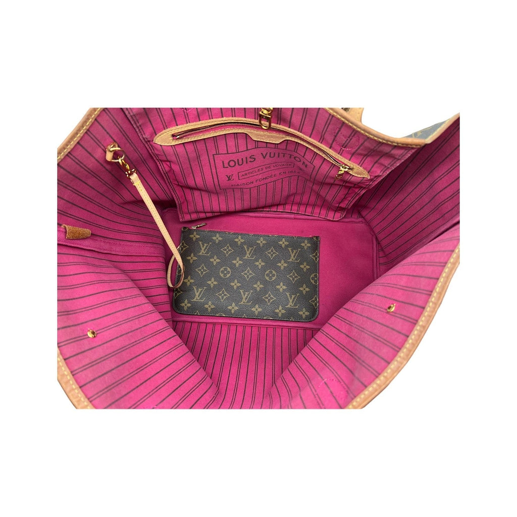 Louis Vuitton Monogram Neverfull GM w/ Pouch