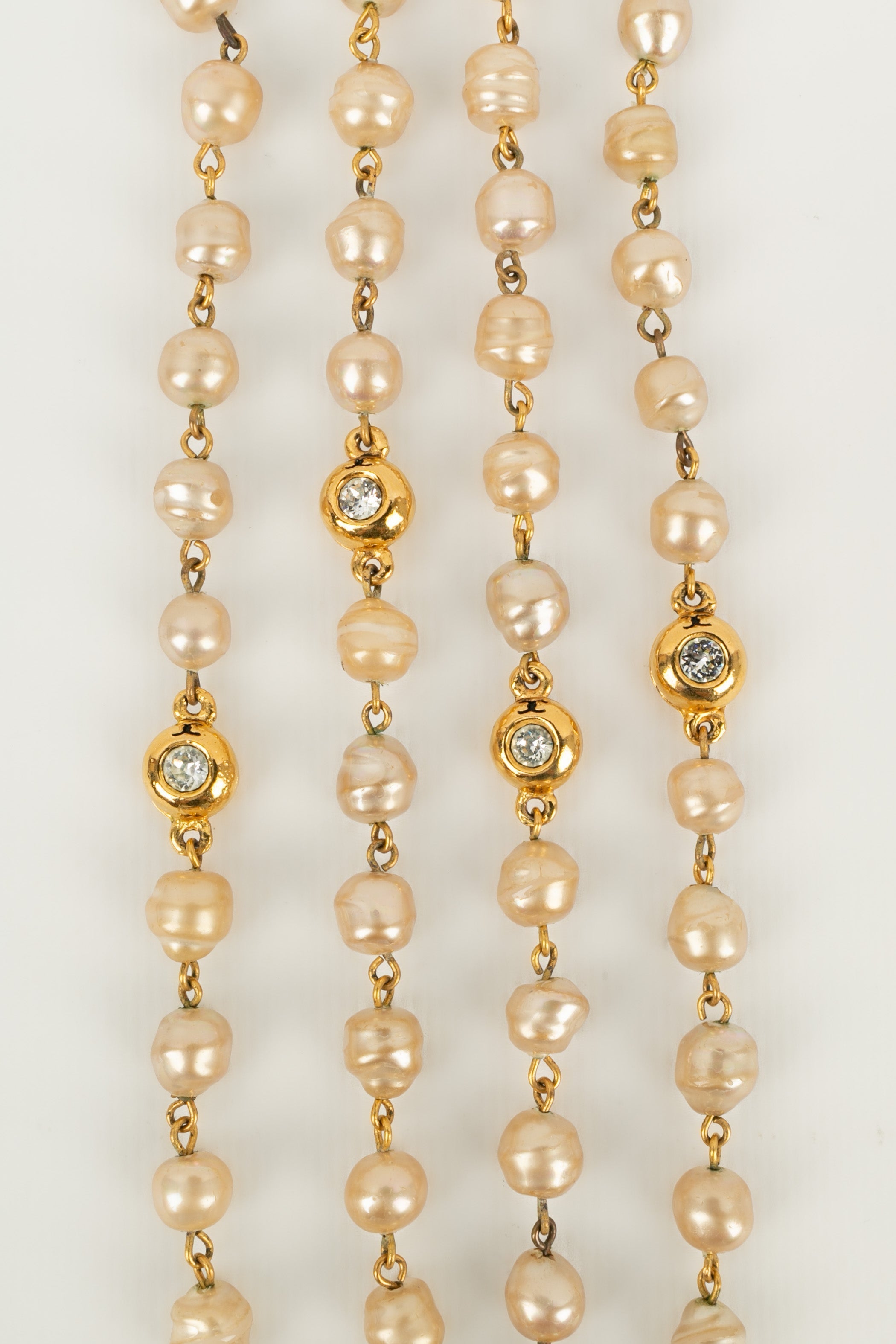 Collier de perles Chanel 1980s