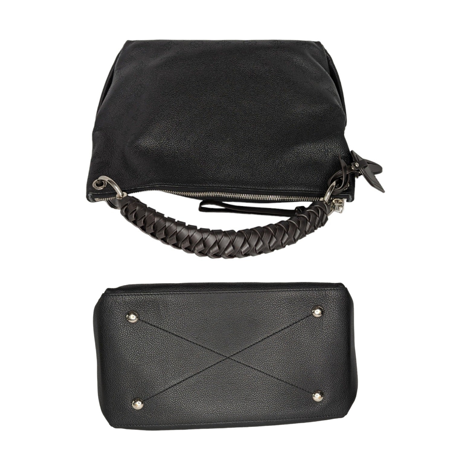 Louis Vuitton Monogram Mahina Beaubourg MM Hobo