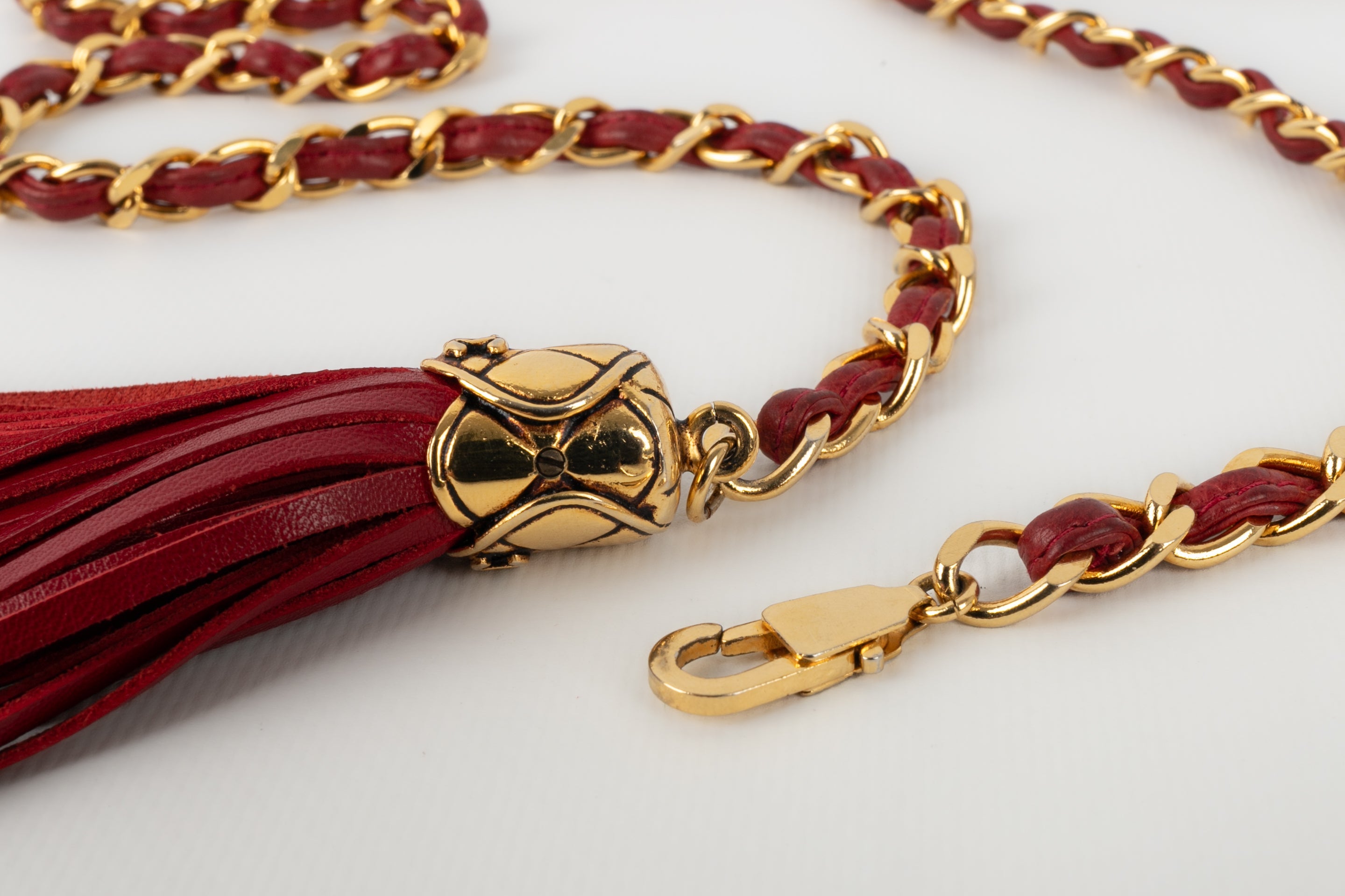 Ceinture en cuir Chanel