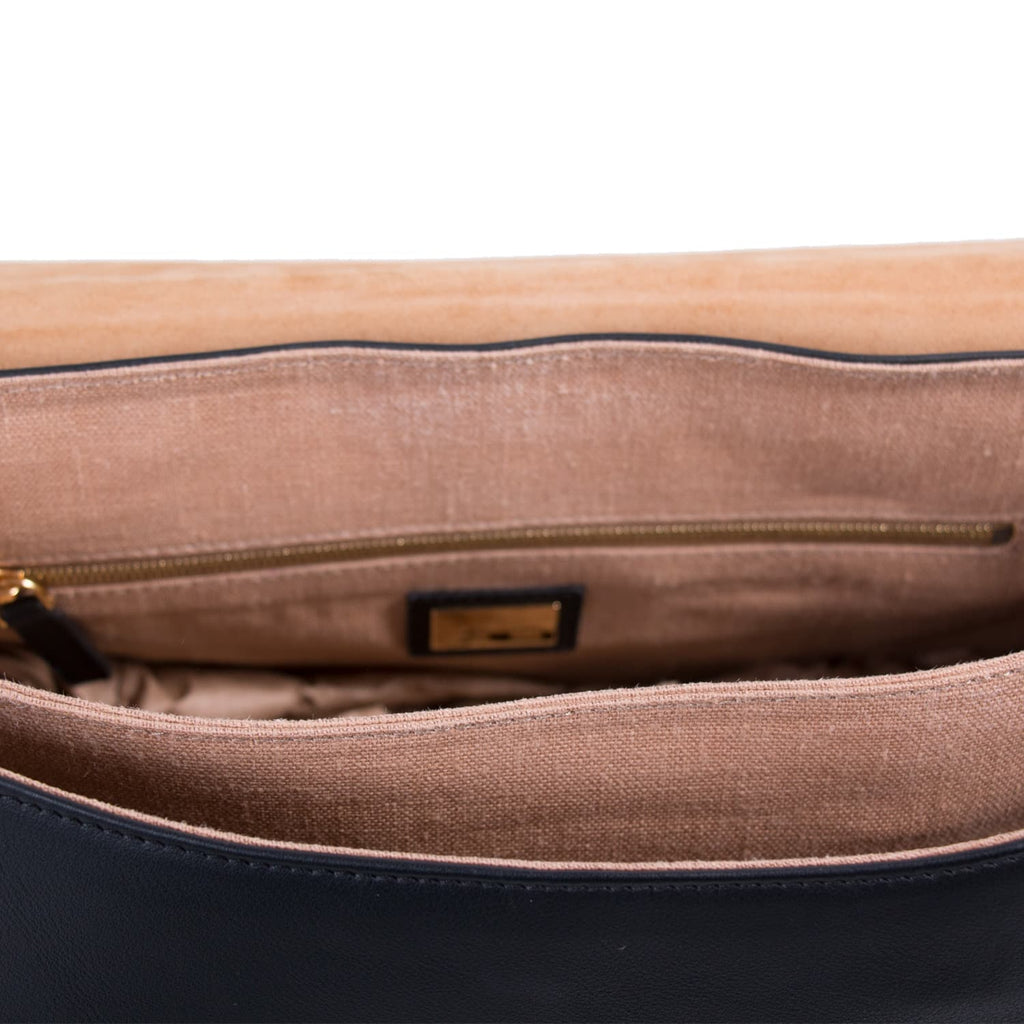 Fendi Pequin Claudia Large Flap