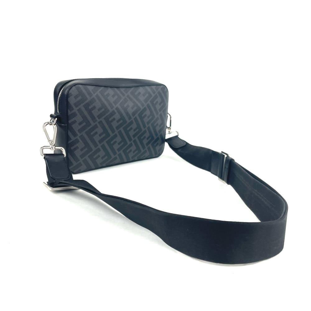 FENDI FF Vitello Logo Camera Bag -OUTLET ITEM FINAL SALE