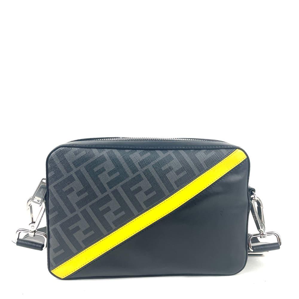 FENDI FF Vitello Logo Camera Bag -OUTLET ITEM FINAL SALE