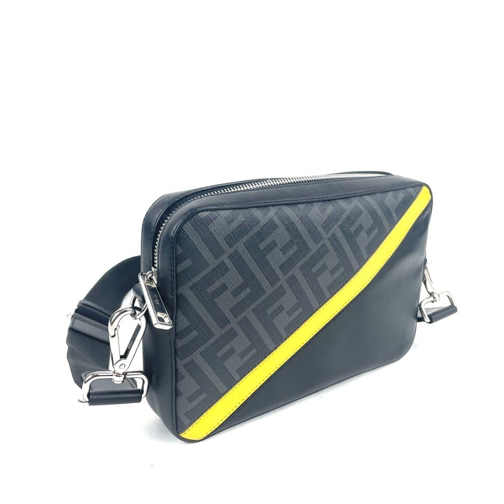 FENDI FF Vitello Logo Camera Bag -OUTLET ITEM FINAL SALE
