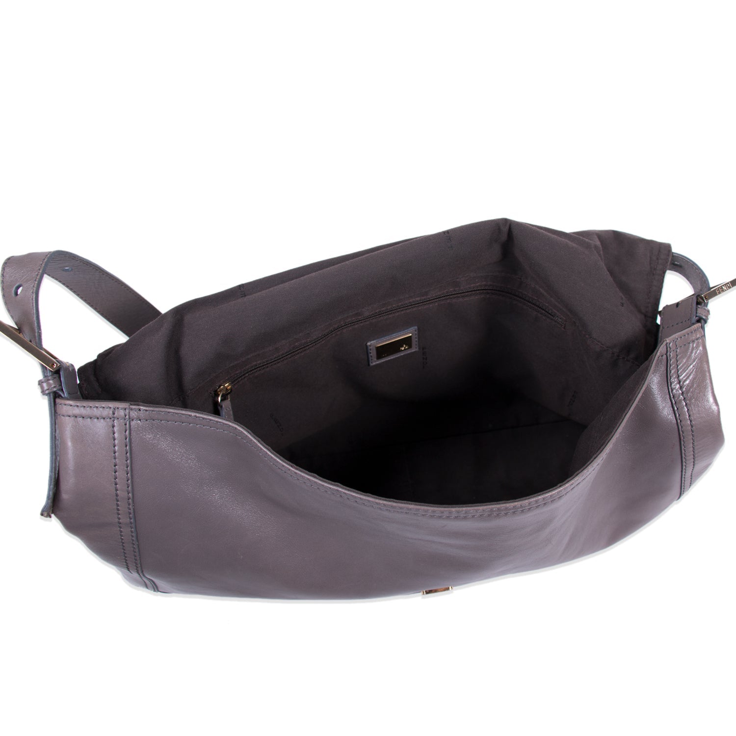 Fendi Large Leather Baguette Bag