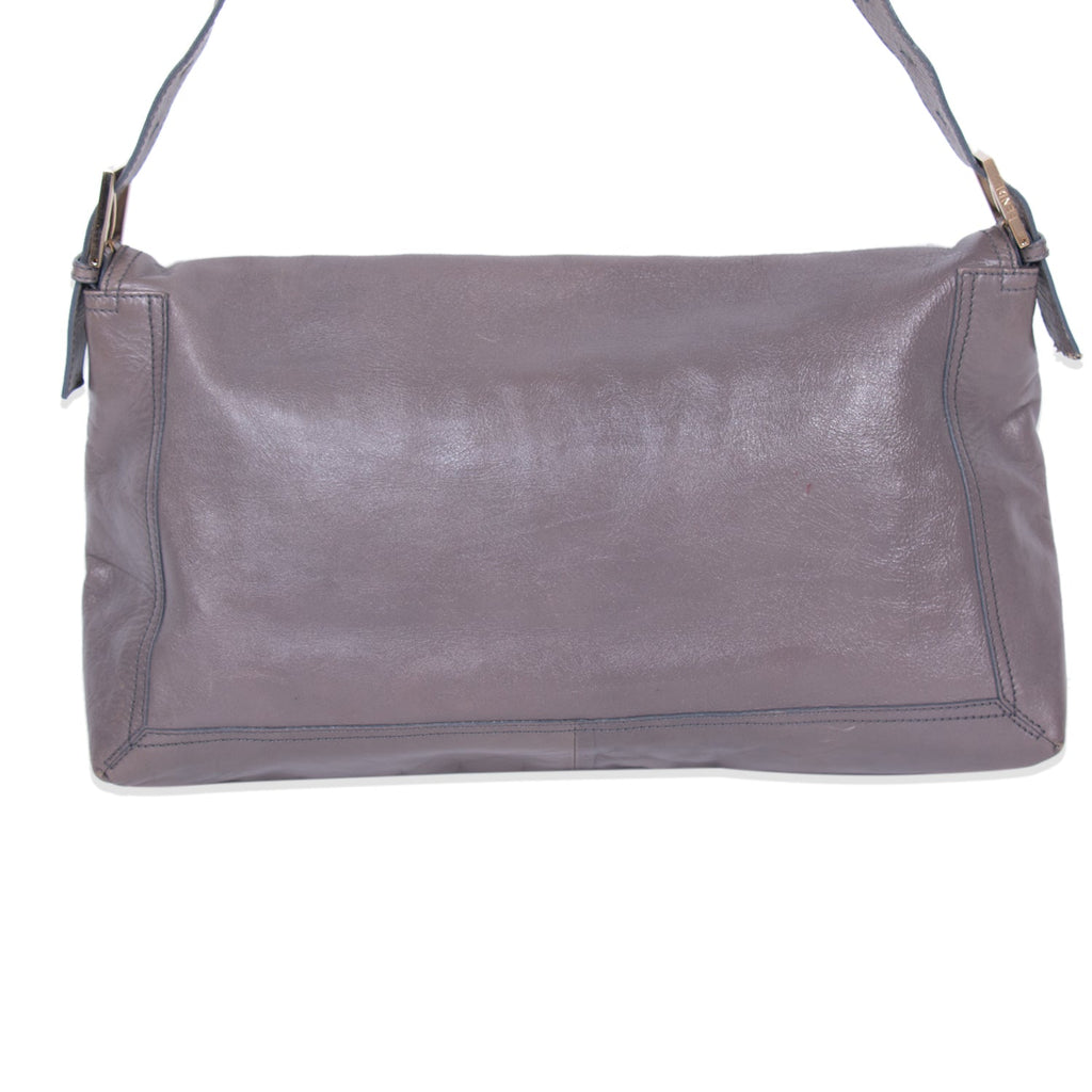 Fendi Large Leather Baguette Bag