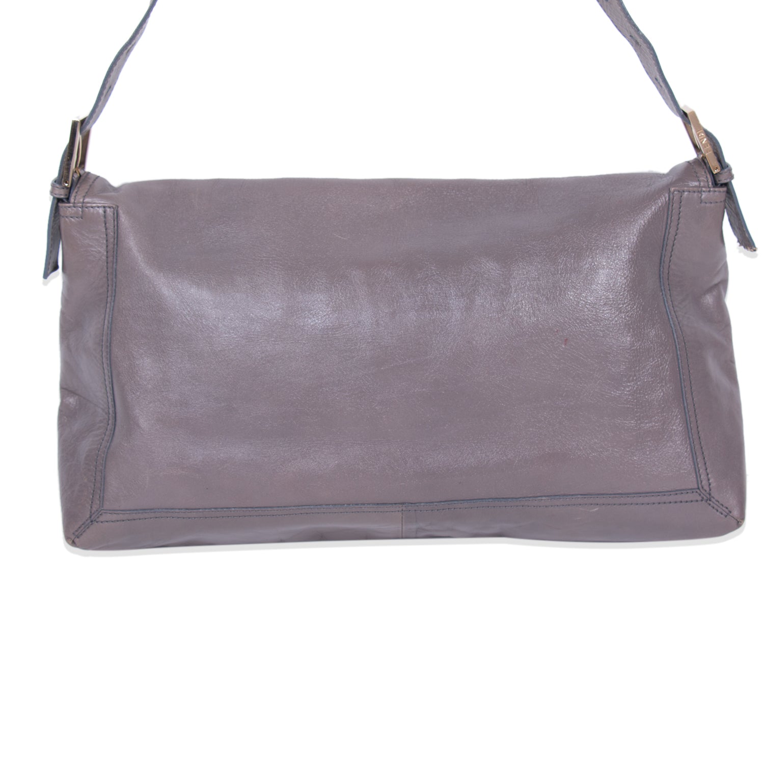 Fendi Large Leather Baguette Bag
