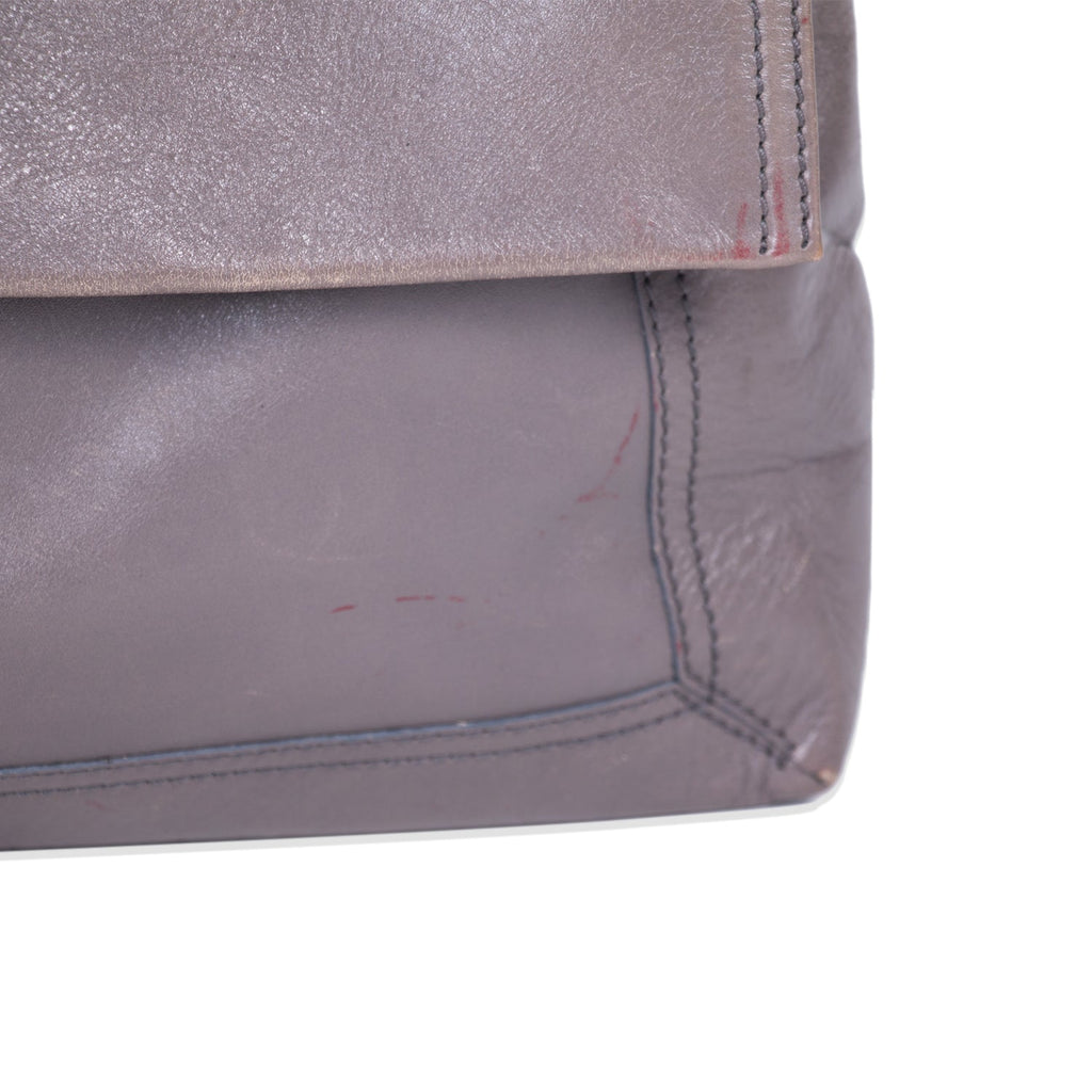 Fendi Large Leather Baguette Bag