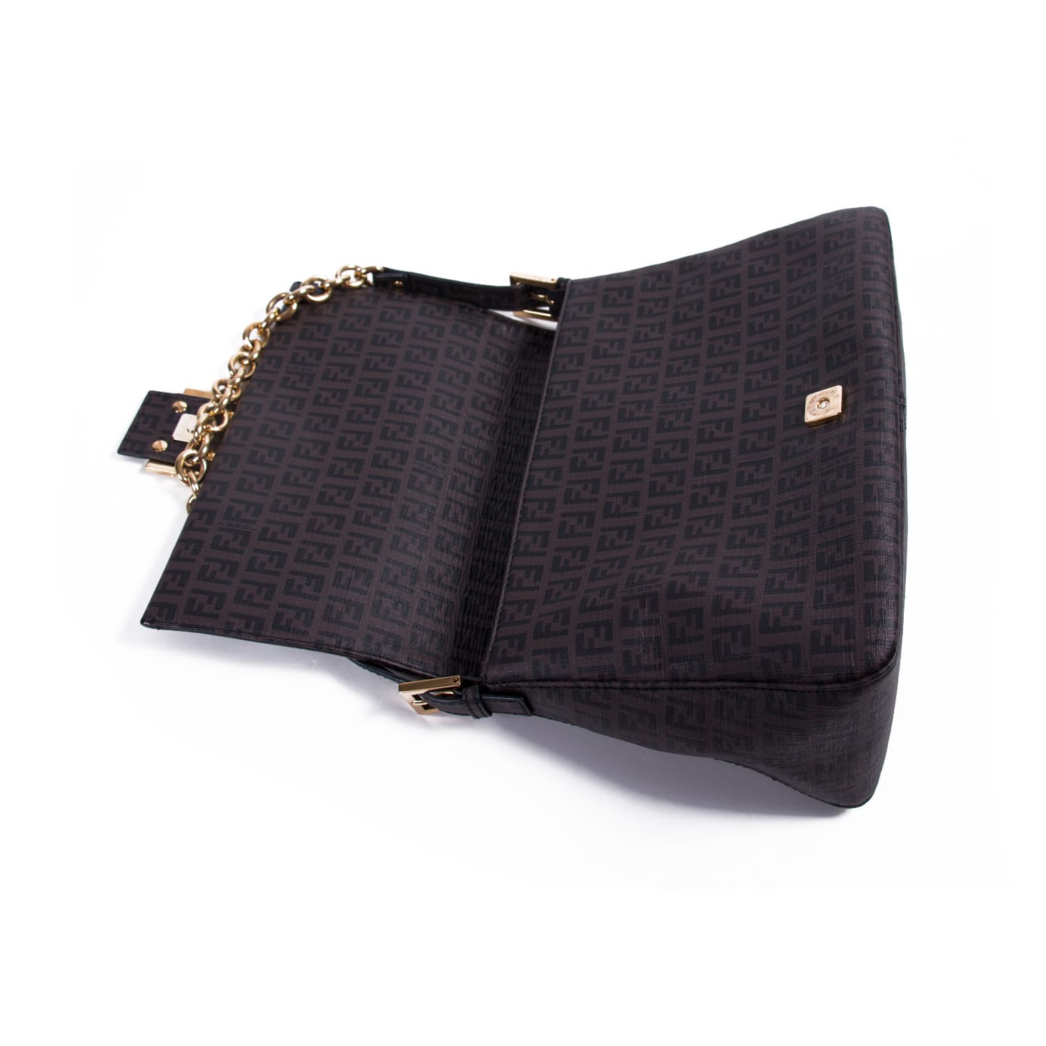 Fendi Zucca Mama Flap Bag