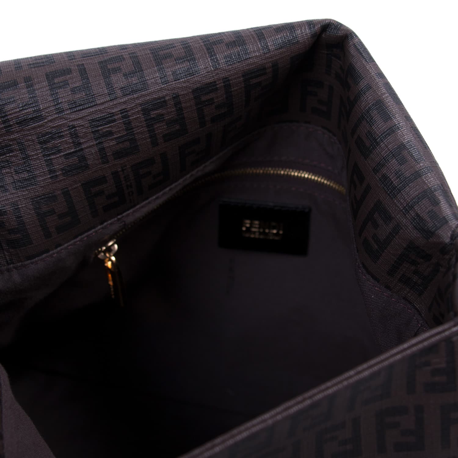 Fendi Zucca Mama Flap Bag