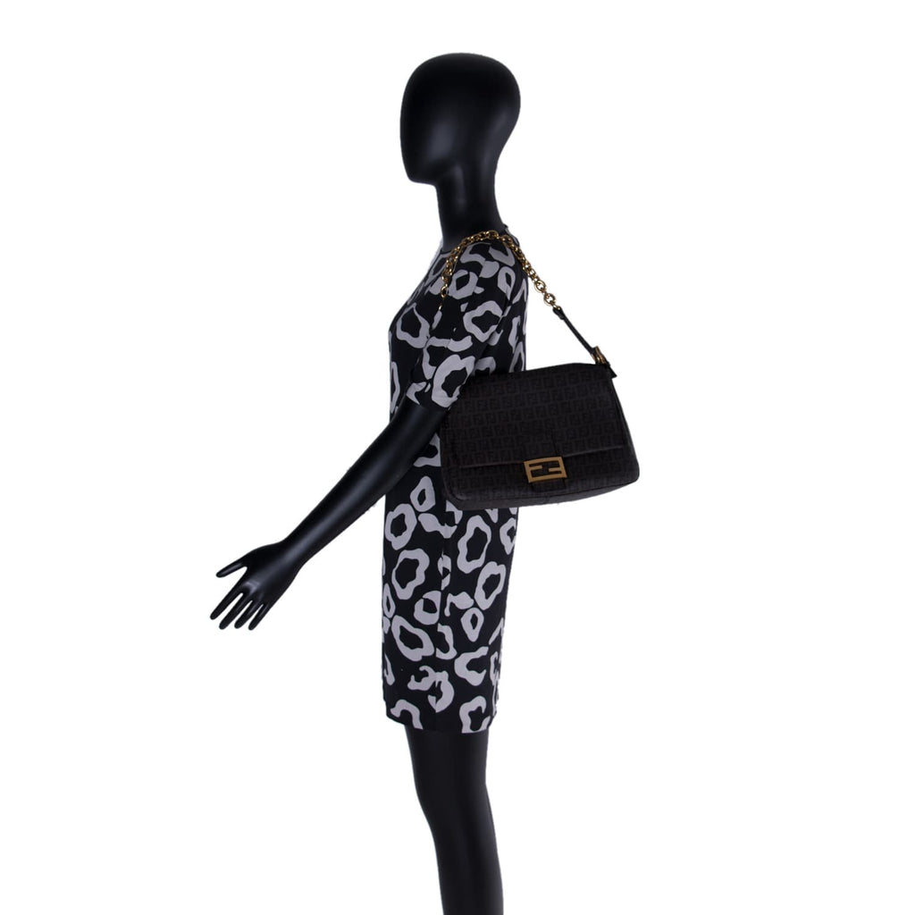 Fendi Zucca Mama Flap Bag