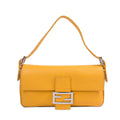 Fendi Mini Leather Baguette Shoulder Bag