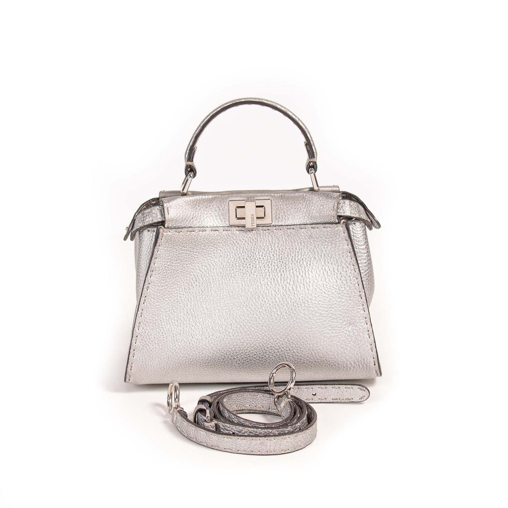 Fendi Peekaboo Selleria Mini Bag