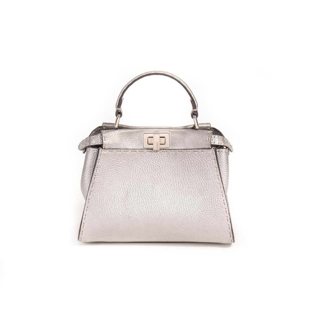 Fendi Peekaboo Selleria Mini Bag