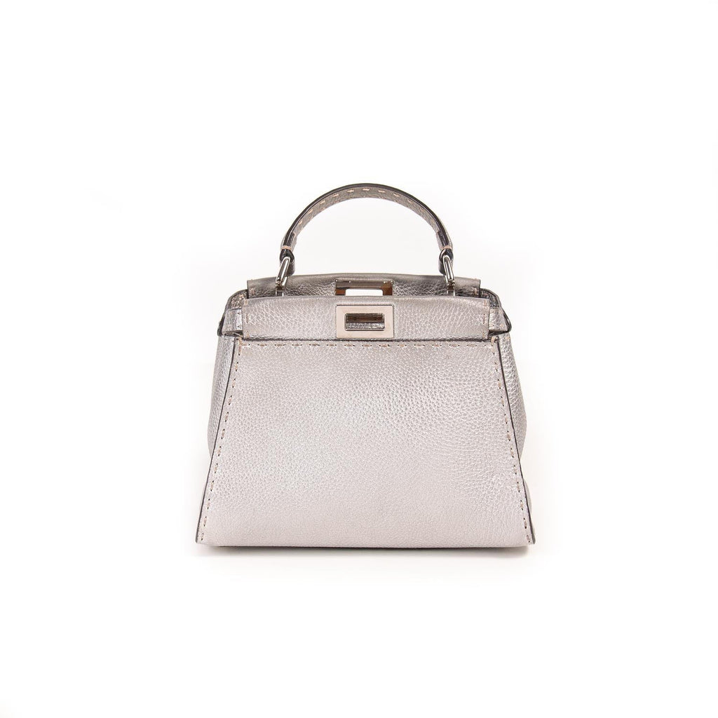 Fendi Peekaboo Selleria Mini Bag