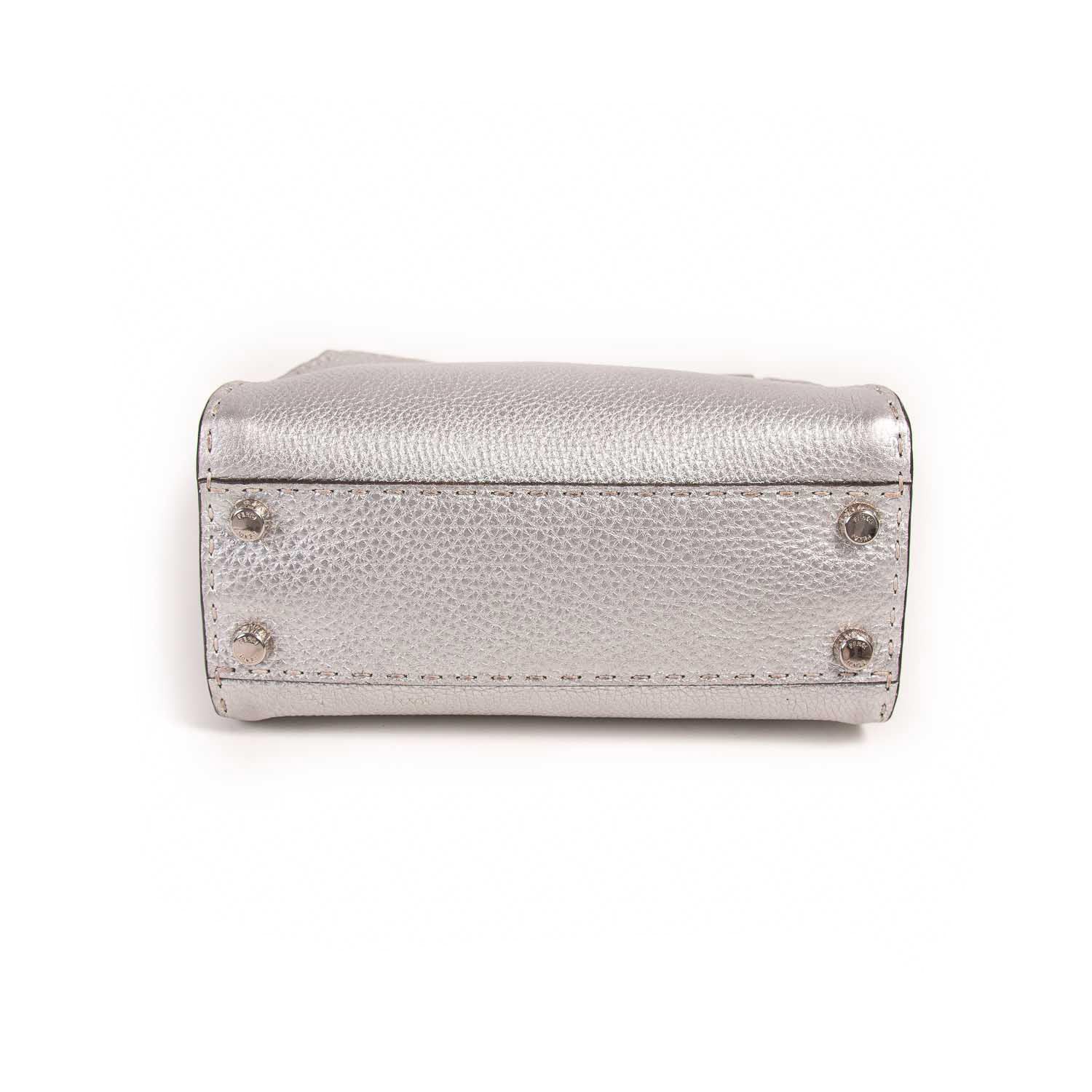 Fendi Peekaboo Selleria Mini Bag
