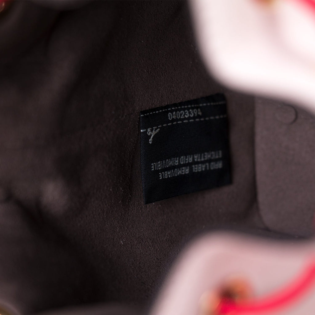 Fendi Mon Tresor Leather Bucket Bag