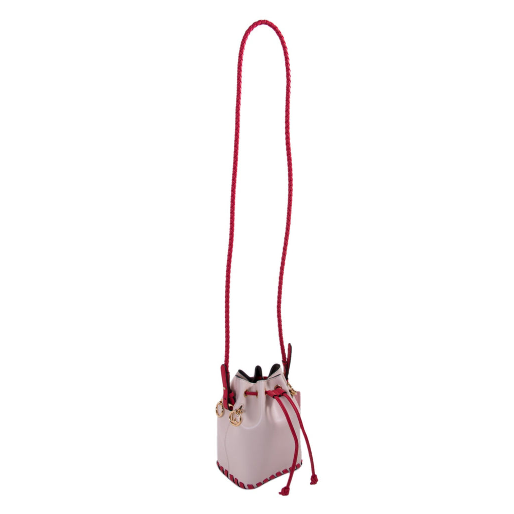 Fendi Mon Tresor Leather Bucket Bag