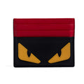 Fendi Monster Leather Card Holder