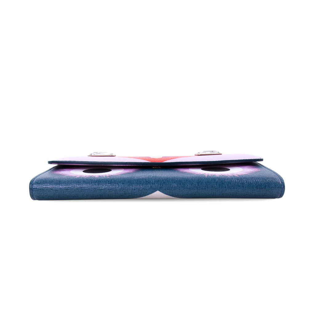 Fendi Monster Continental Wallet