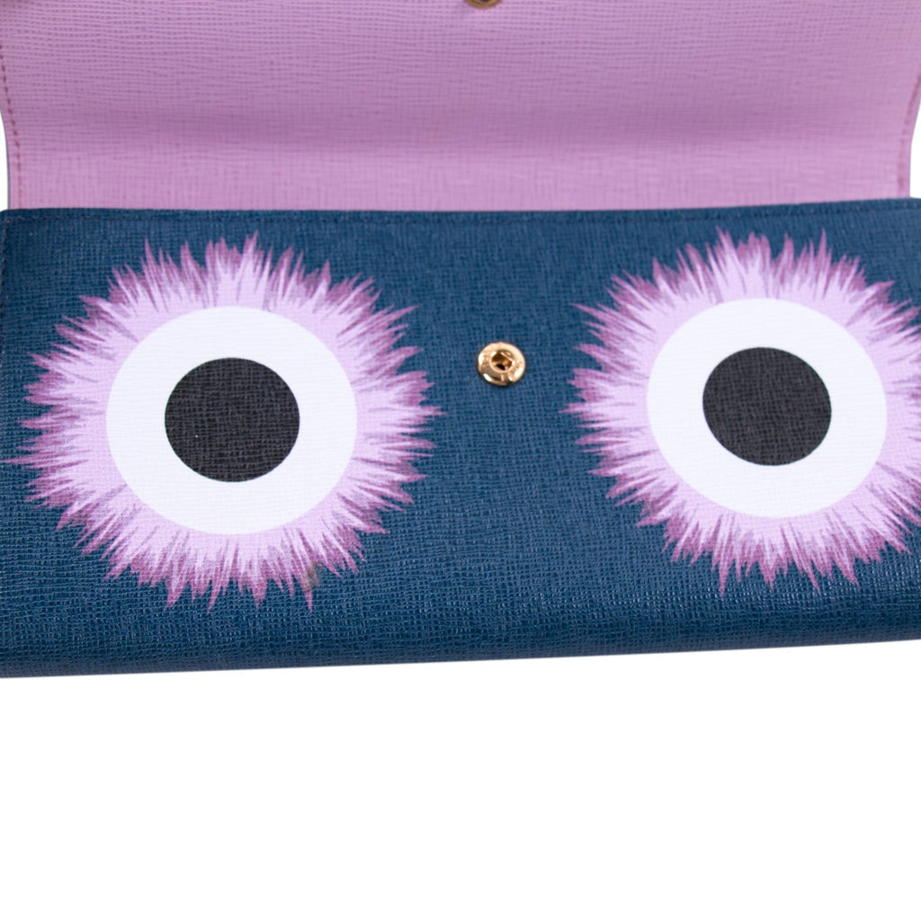 Fendi Monster Continental Wallet