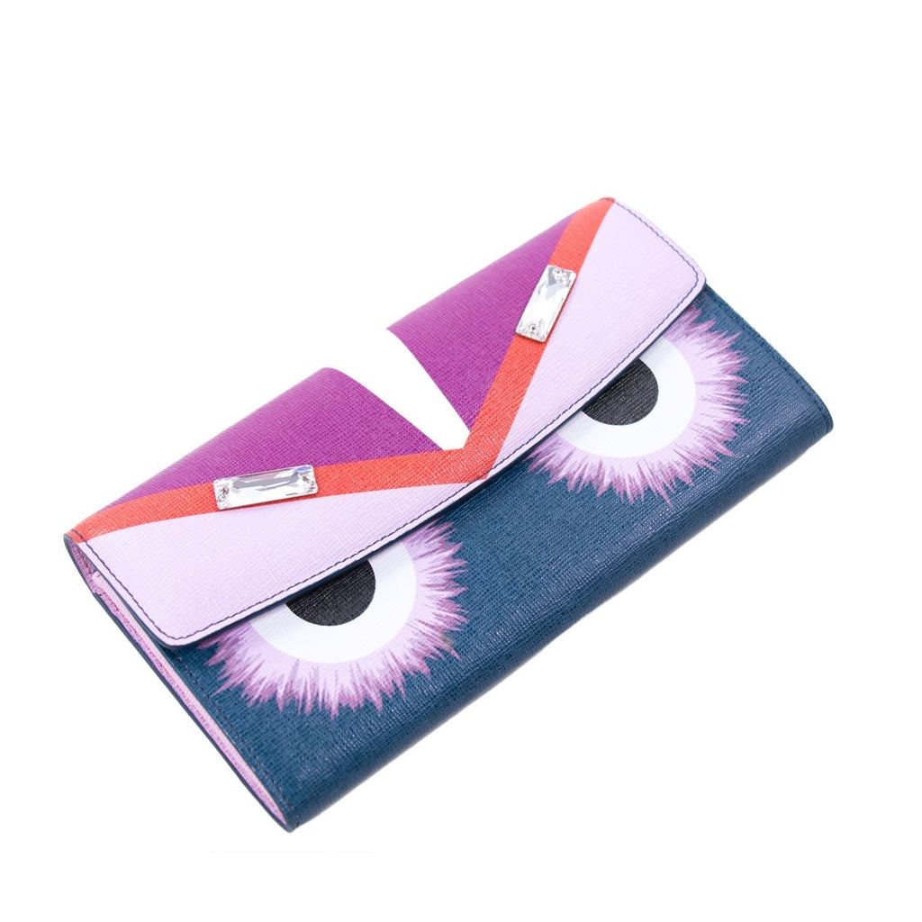 Fendi Monster Continental Wallet