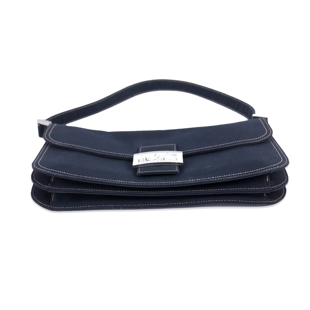 Fendi Denim Medium Baguette