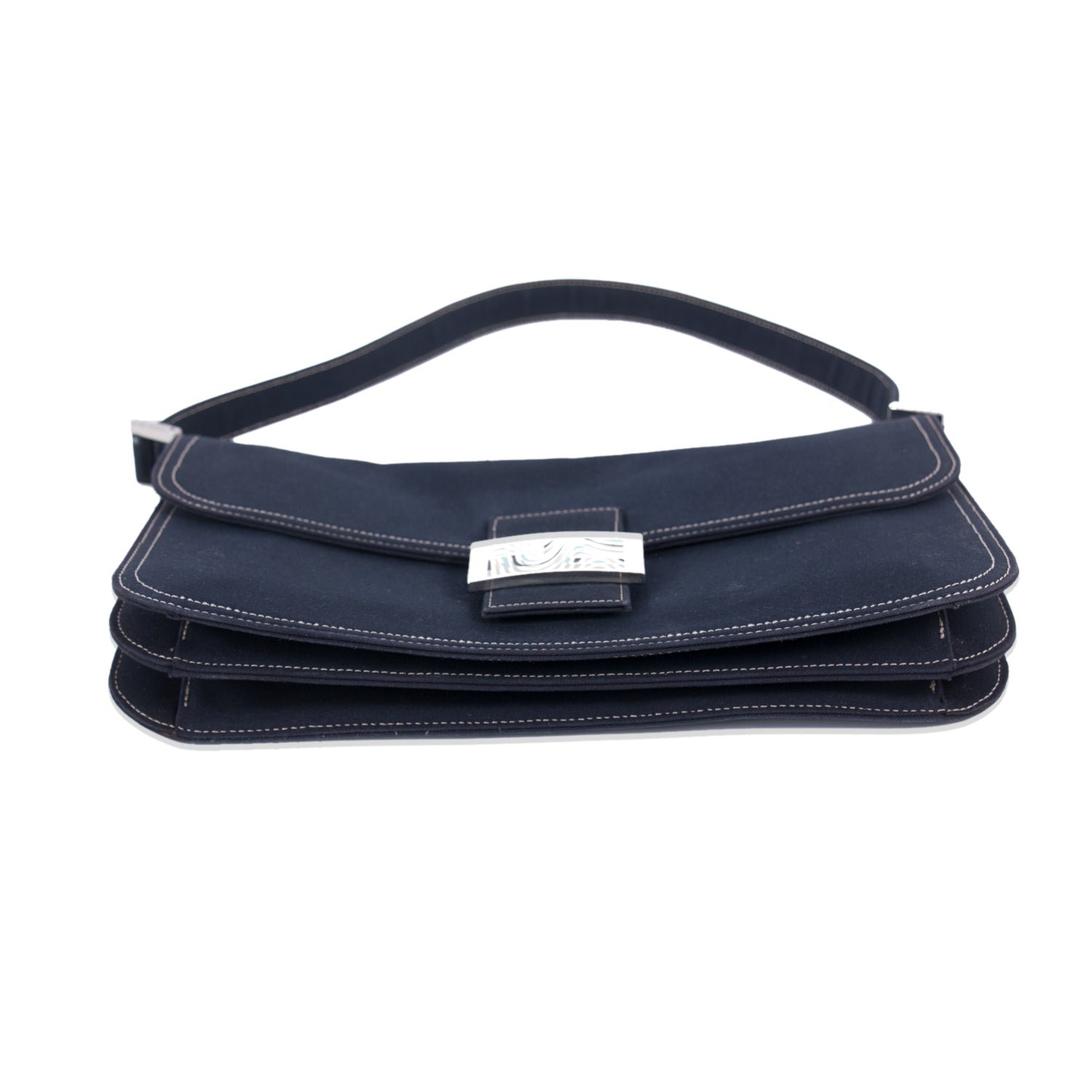 Fendi Denim Medium Baguette