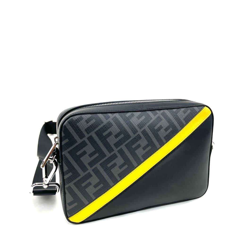 FENDI Vitello Logo Camera Bag