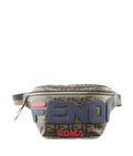 Fendi Waist 7va434 X Fila Mania Zucca Brown Coated Canvas Weekend/Travel Bag